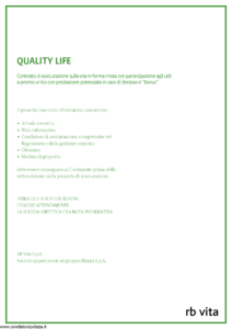 Rb Vita - Quality Life - Modello 8006 Edizione 05-2011 [48P]