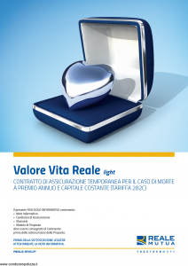 Reale Mutua - Valore Vita Reale Light (Tariffa 282C) - Modello 8075-vit Edizione 06-2018 [29P]