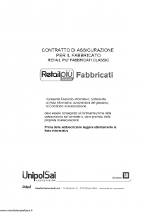 Sai - Retail Piu' Fabbricati Classic - Modello 1934 Edizione 01-2014 [50P]