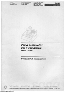 Sapa - Piano Assicurativo Per Il Commercio - Modello p-2230 Edizione 12-1990 [SCAN] [37P]