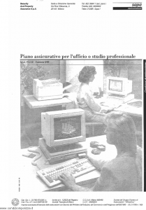 Sapa - Piano Assicurativo Per L'Ufficio O Studio Professionale - Modello p-2236 Edizione 05-1995 [SCAN] [22P]