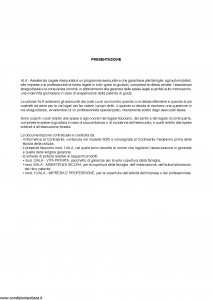 Sara - Ala Assistenza Legale Assicurativa - Modello 1-ala Edizione 01-2002 [23P]