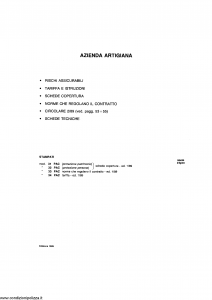 Sara - Azienda Artigiana - Modello 33-pac Edizione 01-1989 [43P]