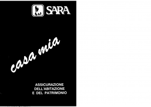 Sara - Casamia - Modello 33-inc Edizione 02-1991 [10P]