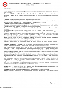 Sara - Condizioni Generali Abbonamento Octo Telematics - Modello nd Edizione 03-2012 [9P]