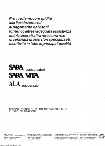 Sara - Conto Piu' - Modello v302 Edizione 1990 [5P]