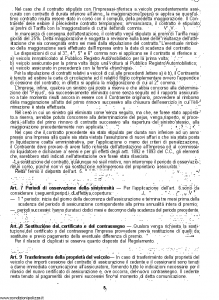 Sara - Raccolta Delle Condizioni Che Regolano Il Contratto Di Assicurazione - Modello 201-ab Edizione 10-1991 [SCAN] [18P]