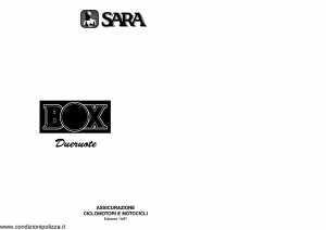 Sara - Sara Box Due Ruote - Modello 258-a Edizione 10-1997 [SCAN] [24P]