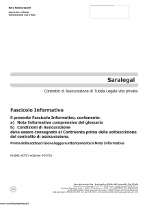 Sara - Sara Legal - Modello 60tls Edizione 04-2016 [13P]