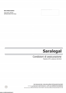 Sara - Sara Legal - Modello 60tls Edizione 04-2016 [13P]