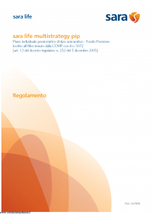 Sara - Sara Life Multistrategy Pip - Modello l367b-08 Edizione 31-03-2008 [84P]