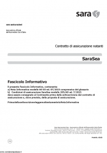 Sara - Sara Sea - Modello 60ud Edizione 07-2015 [31P]