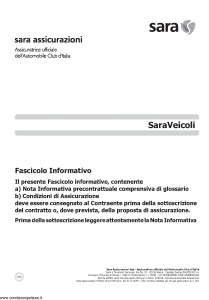 Sara - Sara Veicoli - Modello 60av Edizione 03-2014 [29P]