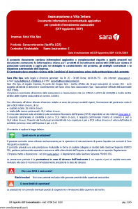 Sara - Saracontoextra Tariffa 103 Dip Aggiuntivo - Modello v370r Edizione 01-01-2019 [5P]