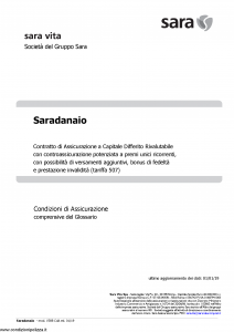 Sara - Saradanaio (Tariffa 507) - Modello v388-cda Edizione 01-01-2019 [30P]