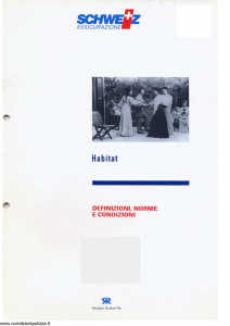 Schweiz - Habitat - Modello ae58n01 Edizione 01-1994 [SCAN] [23P]