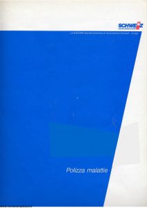 Schweiz - Polizza Malattie - Modello 192-90 Edizione nd [SCAN] [9P]