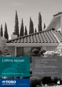 Toro - Capital Mutuo - Modello cb001102.909 Edizione 10-2009 [34P]