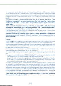 Toro - Capital Plus Contratto Di Assicurazione Sulla Vita Di Puro Rischio - Modello cb001113.408 Edizione 30-04-2008 [40P]