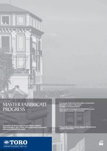 Toro - Master Fabbricati Progress - Modello nd Edizione 02-2011 [78P]