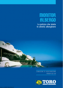 Toro - Monitor Albergo Polizza Che Tutela Le Attivita' Alberghiere - Modello pb59h100.108 Edizione 2008 [18P]
