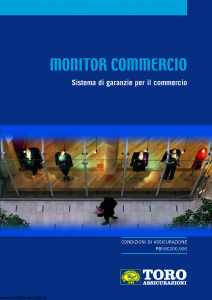 Toro - Monitor Commercio Sistema Di Garanzie Per Il Commercio - Modello pb59c200.900 Edizione 2000 [50P]