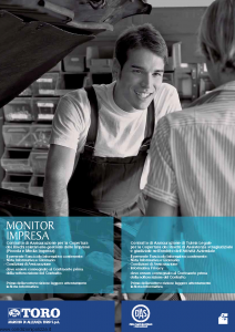 Toro - Monitor Impresa - Modello pb59l300.311 Edizione 2011 [122P]