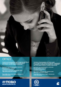 Toro - Office Assicurazione Copertura Rischi Ufficio E Studio Professionale - Modello pb59u500.n11 Edizione 30-11-2011 [94P]