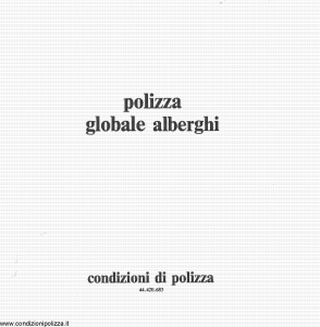 Toro - Polizza Globale Alberghi - Modello cb044420-683 Edizione 1983 [20P]