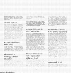 Toro - Polizza Globale Uffici E Studi Professionali - Modello cb058404.183 Edizione 1983 [24P]