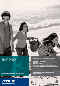 Toro - Tempovita - Modello cb001114.511 Edizione 30-04-2011 [38P]