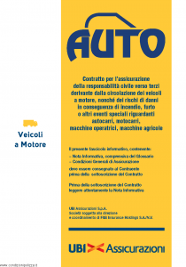 Ubi - Auto Veicoli A Motore - Modello 1384 Edizione 01-03-2013 [84P]