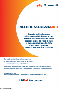 Ubi - Progetto Sicurezza Auto Motoveicoli - Modello 1397 Edizione 01-03-2013 [76P]