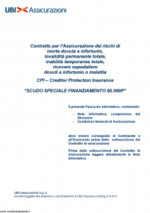 Ubi - Scudo Speciale Finanziamento 60.000P - Modello 1483 Edizione 01-06-2012 [34P]