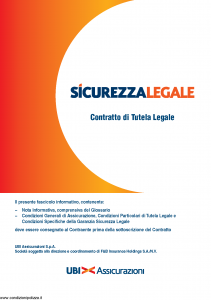 Ubi - Sicurezza Legale - Modello 1321 Edizione 01-10-2012 [32P]