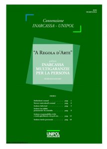 Unipol - Convenzione Inarcassa-Unipol A Regola D'Arte Multigaranzie Per La Persona - Modello 1036 Edizione 09-2007 [28P]
