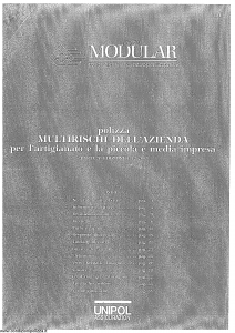 Unipol - Multirischi Dell'Azienda Per L'Artigianato E La Piccola E Media Impresa - Modello 127 Edizione 01-2006 [SCAN] [36P]