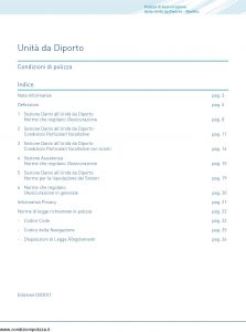 Unipol - Naviblu Polizza Unità Da Diporto - Modello S08603 Edizione 03-2011 [30P]