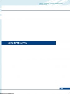 Unipol - Piu' Sereni Assicurazione Infortuni E Salute - Modello s01201a Edizione 03-2011 [74P]