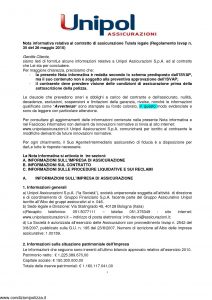 Unipol - Polizza Tutela Legale Comando Interforze - Modello nd Edizione 07-2011 [30P]