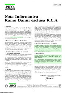 Unipol - Polizza Tutti I Rischi Della Costruzione Opere Civili - Modello 5006 Edizione 10-2006 [16P]