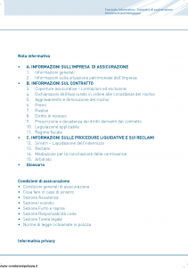 Unipol - Protetto Multirischi Dell'Abitazione - Modello 7201 Edizione 12-2010 [72P]