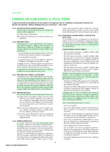 Unipol - Sezione Infortuni Forma Di Garanzia - Modello 1036-inf Edizione 07-2006 [6P]