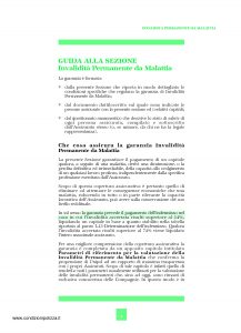 Unipol - Sezione Invalidita Permanente Da Malattia - Modello 1036-ipm Edizione 07-2006 [16P]