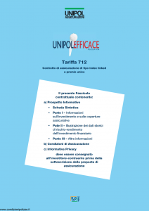 Unipol - Unipol Efficace Tariffa 712 - Modello 997b Edizione 02-2008 [60P]