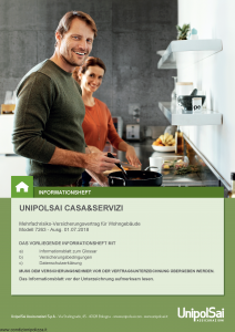 Unipolsai - Casa E Servizi - Modello 7263 Edizione 01-07-2018 [GER] [114P]