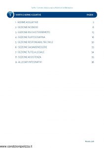 Unipolsai - Casa Multirischi Dell'Abitazione Tariffe E Norme Assuntive - Modello 7261 Edizione 05-2016 [44P]