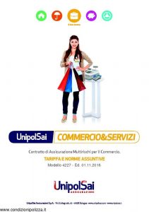 Unipolsai - Commercio & Servizi Tariffe E Norme Assuntive - Modello 4227 Edizione 11-2016 [81P]