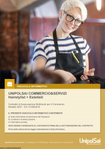 Unipolsai - Commercio E Servizi Hairstylist Estetisti - Modello 4227 Edizione 01-08-2018 [134P]