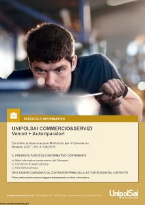 Unipolsai - Commercio E Servizi Veicoli Autoriparatori - Modello 4227 Edizione 01-08-2018 [138P]